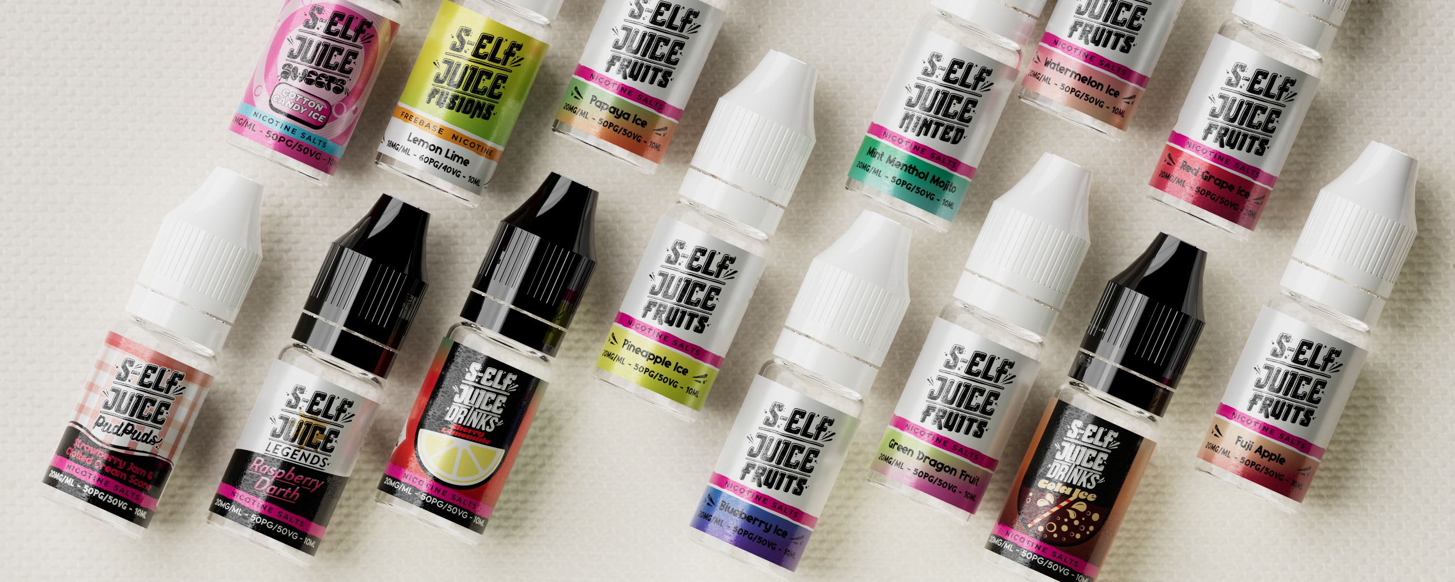 S-Elf Juice UK E-Liquid 10ml Bottles