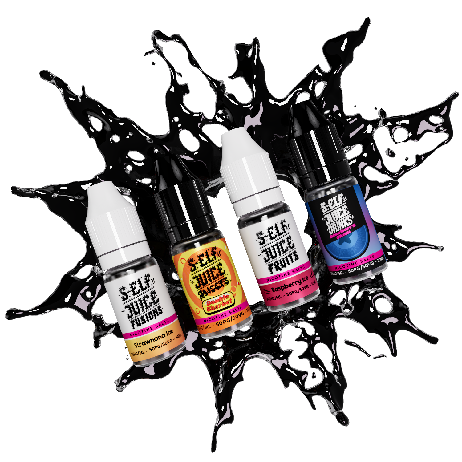 S-Elf Juice UK 10ml E-Liquid Collections 