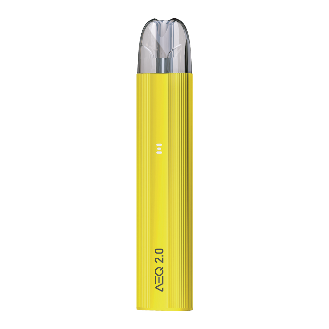 AEQ 2.0 pod vape device yellow UK 