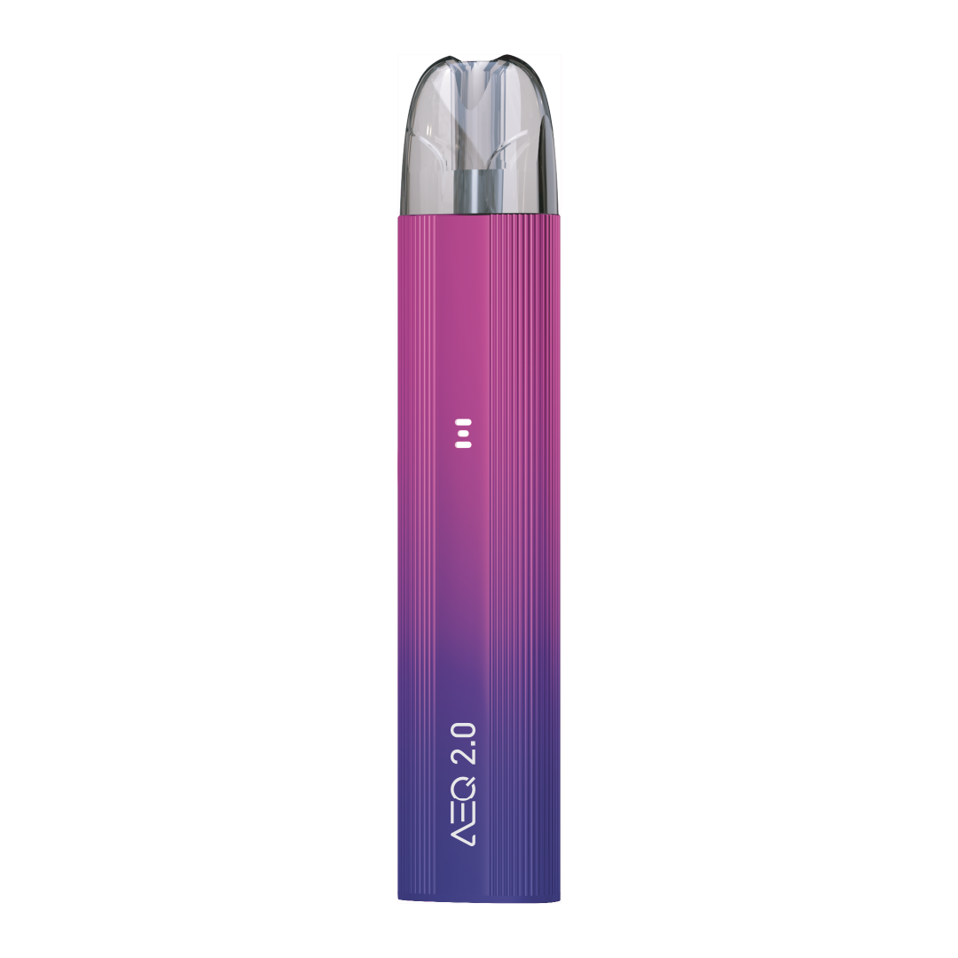 AEQ 2.0 pod vape device purple pink UK 