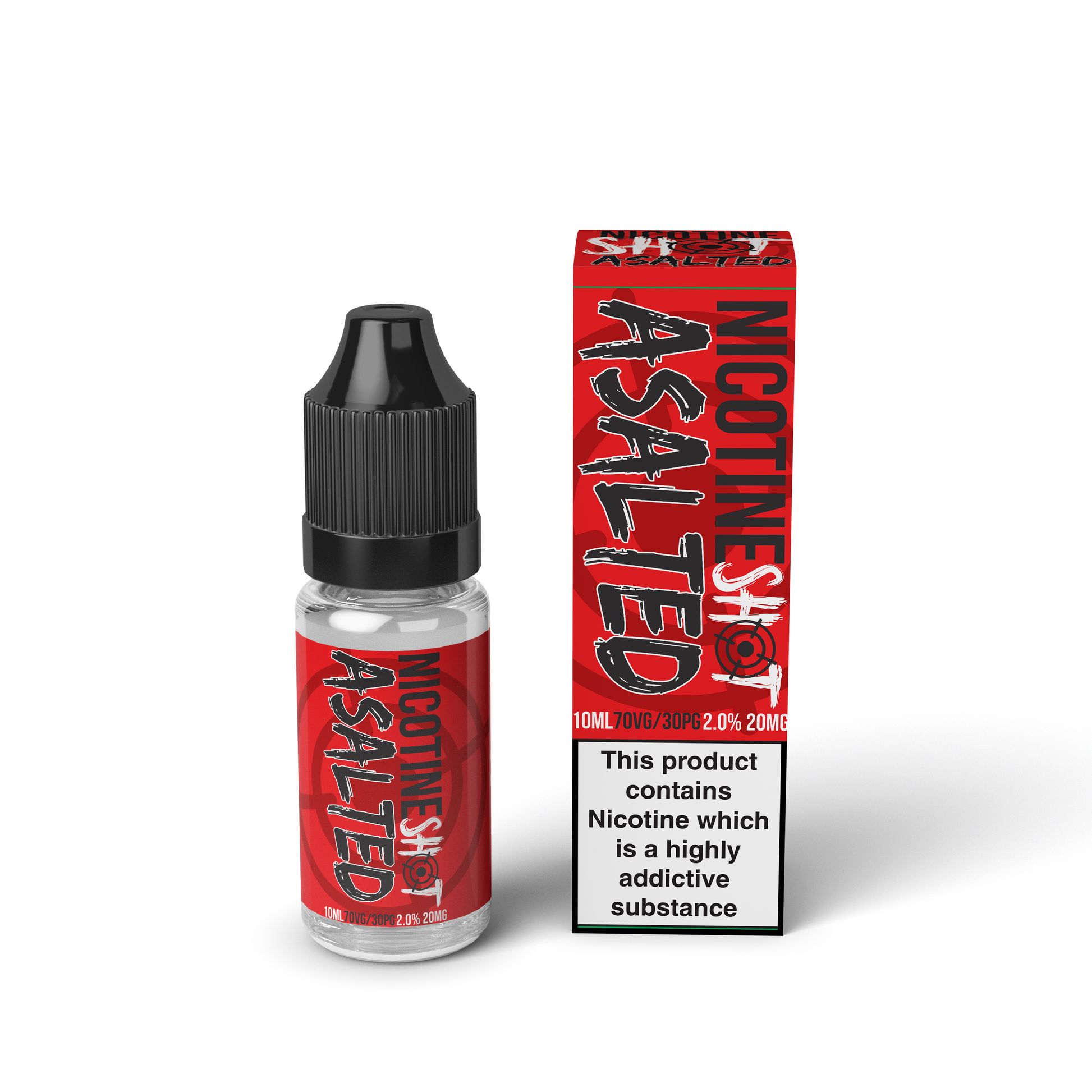 Nicotine Shot Asalted 20mg UK S-Elf Juice