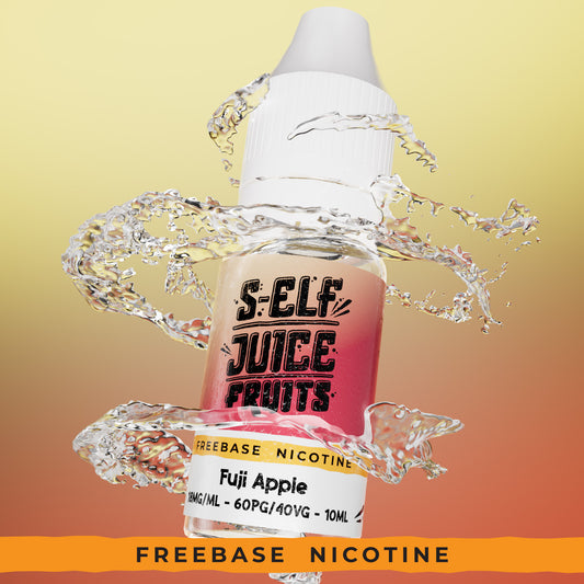 Fuji Apple 10ml HPG High PG Vape E-Liquid UK S-Elf Juice Fruits