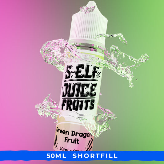 S-Elf Juice Fruits - Green Dragon Fruit 50ml Shortfill E-Liquid