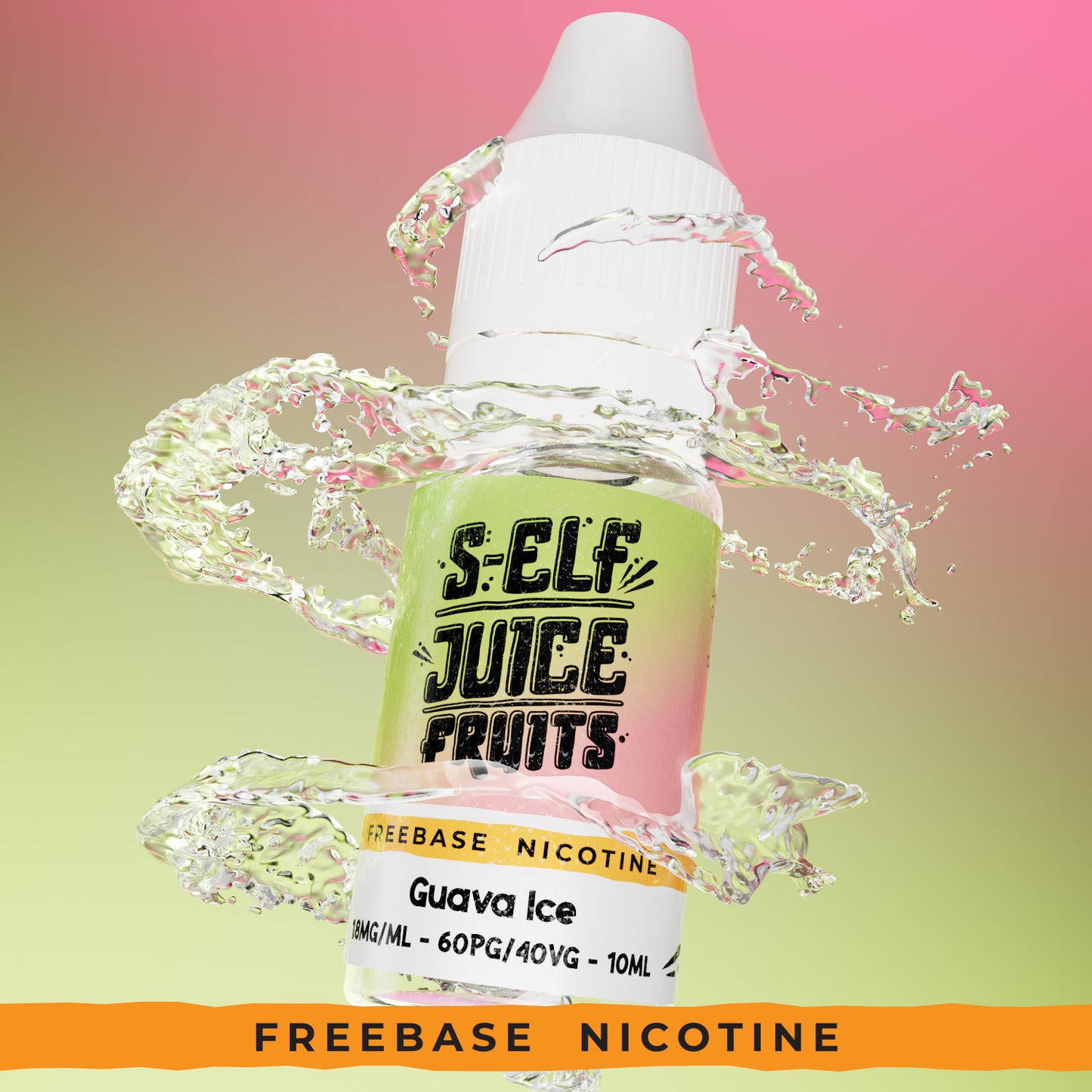 Guava Ice 10ml HPG High PG Vape E-Liquid UK S-Elf Juice Fruits