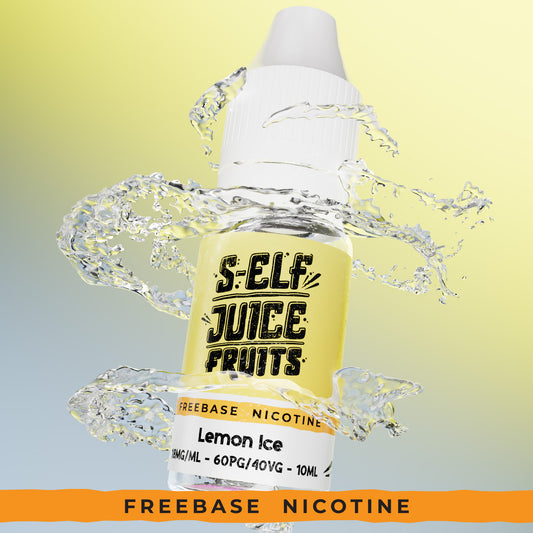 Lemon Ice 10ml HPG High PG Vape E-Liquid UK S-Elf Juice Fruits