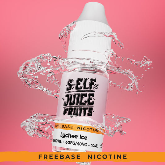 Lychee Ice 10ml HPG High PG Vape E-Liquid UK S-Elf Juice Fruits