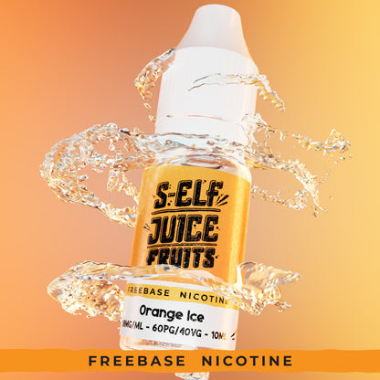 Orange Ice 10ml HPG High PG Vape E-Liquid S-Elf Juice Fruits