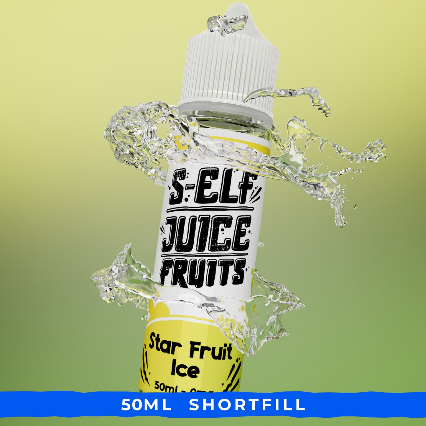 Starfruit Ice 50ml Shortfill Vape E-Liquid UK S-Elf Juice Fruits