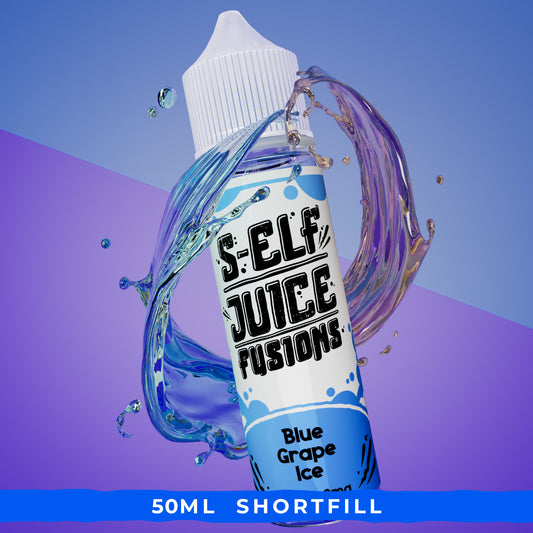 Blueberry Grape Ice 50ml Shortfill Vape E-Liquid UK S-Elf Juice Fusions