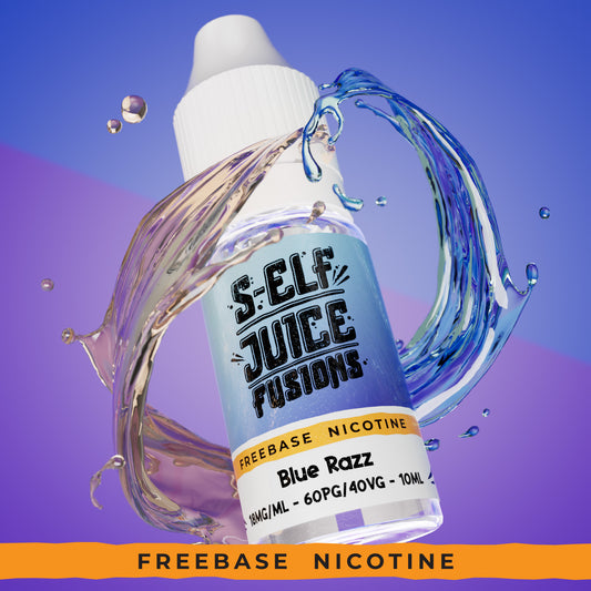 Blue Razz 10ml HPG High PG Vape E-Liquid UK S-Elf Juice Fusions