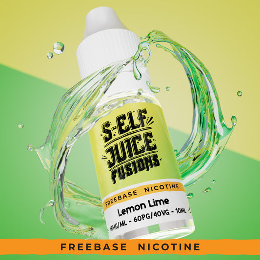 Lemon & Lime 10ml HPG High PG Vape E-Liquid UK S-Elf Juice Fusions