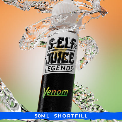 Venom 50ml Shortfill Vape E-liquid UK S-Elf Juice Venom