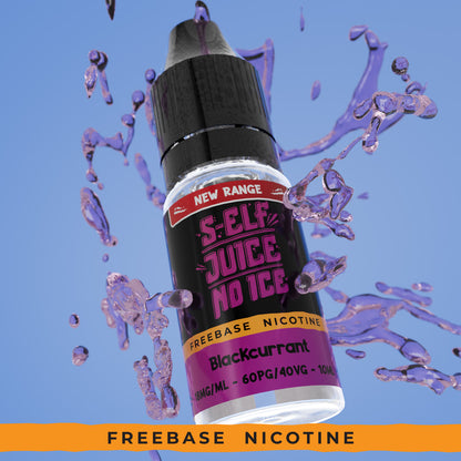 S-Elf Juice No Ice - Blackcurrant 10ml HPG E-Liquid