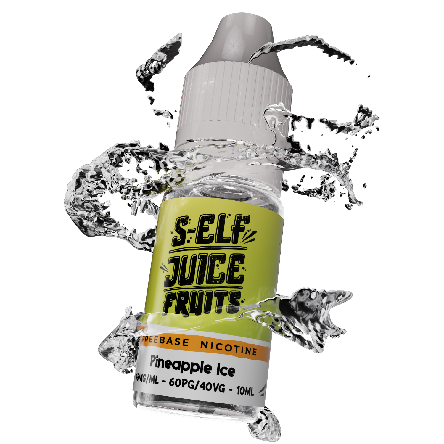 S-Elf Juice Freebase Nicotine Pineapple Ice Bestseller UK