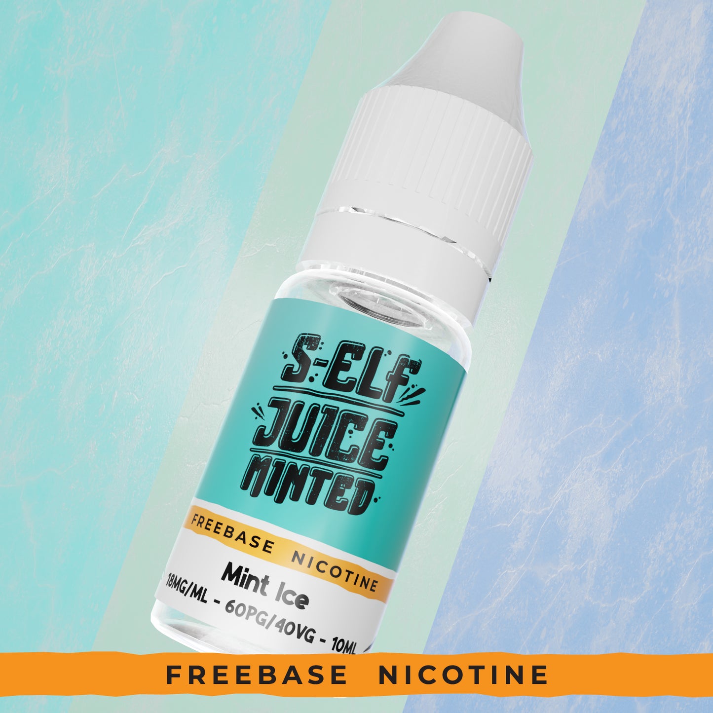 Mint Ice 10ml HPG High PG Vape E-Liquid UK S-Elf Juice Minted