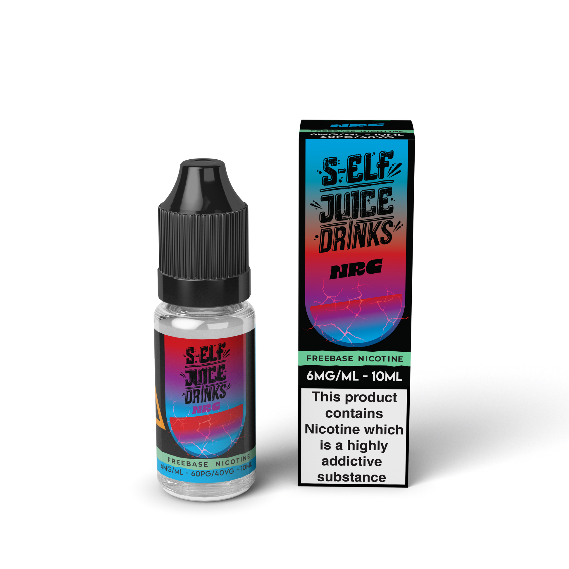 Energy Ice 10ml HPG High PG Freebase Vape E-Liquid UK S-Elf Juice Drinks