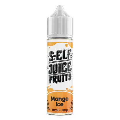 Mango Ice 50ml Shortfill 0mg Vape E-Liquid UK S-Elf Juice Fruits