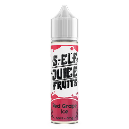 Red Grape Ice 50ml Shortfill 0mg Vape E-Liquid UK S-Elf Juice Fruits