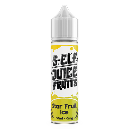 Starfruit Ice 50ml Shortfill 0mg Vape E-Liquid UK S-Elf Juice Fruits