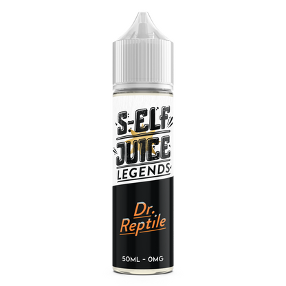 Dr Reptile 50ml Shortfill 0mg Vape E-Liquid UK S-Elf Juice Legends