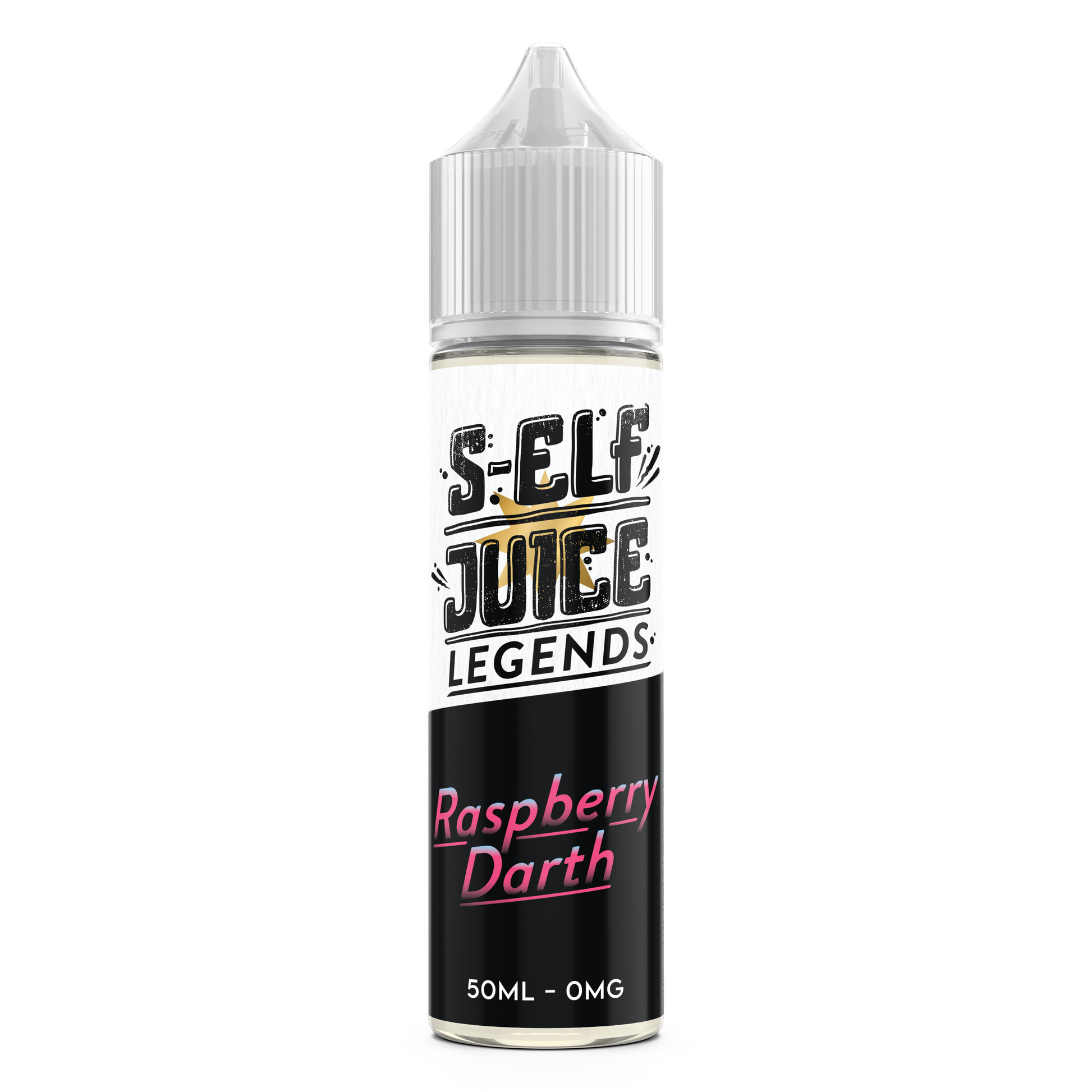 Raspberry Darth 50ml Shortfill 0mg Vape E-Liquid UK S-Elf Juice UK