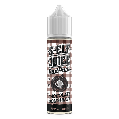 Chocolate Doughnut 50ml Shortfill 0mg Vape E-liquid UK S-Elf Juice Pud Puds 