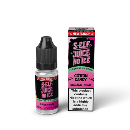 S-Elf Juice No Ice - Cotton Candy 10ml HPG E-Liquid