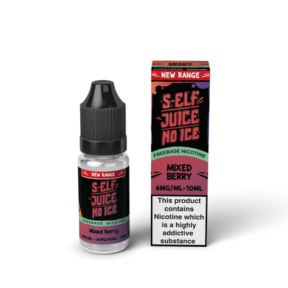 S-Elf Juice No Ice - Mixed Berry 10ml HPG E-Liquid