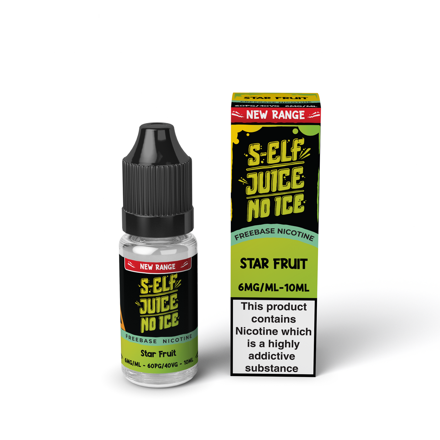 S-Elf Juice No Ice - Starfruit 10ml HPG E-Liquid