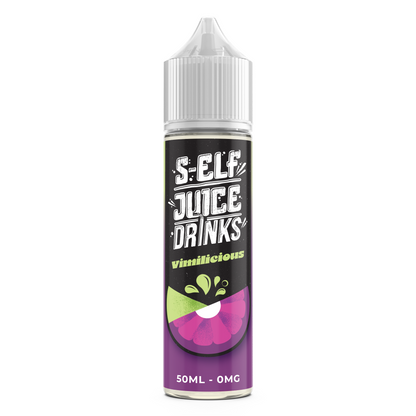 Vimilicious 50ml Shortfill 0mg Vape E-liquid UK S-Elf Juice Drinks