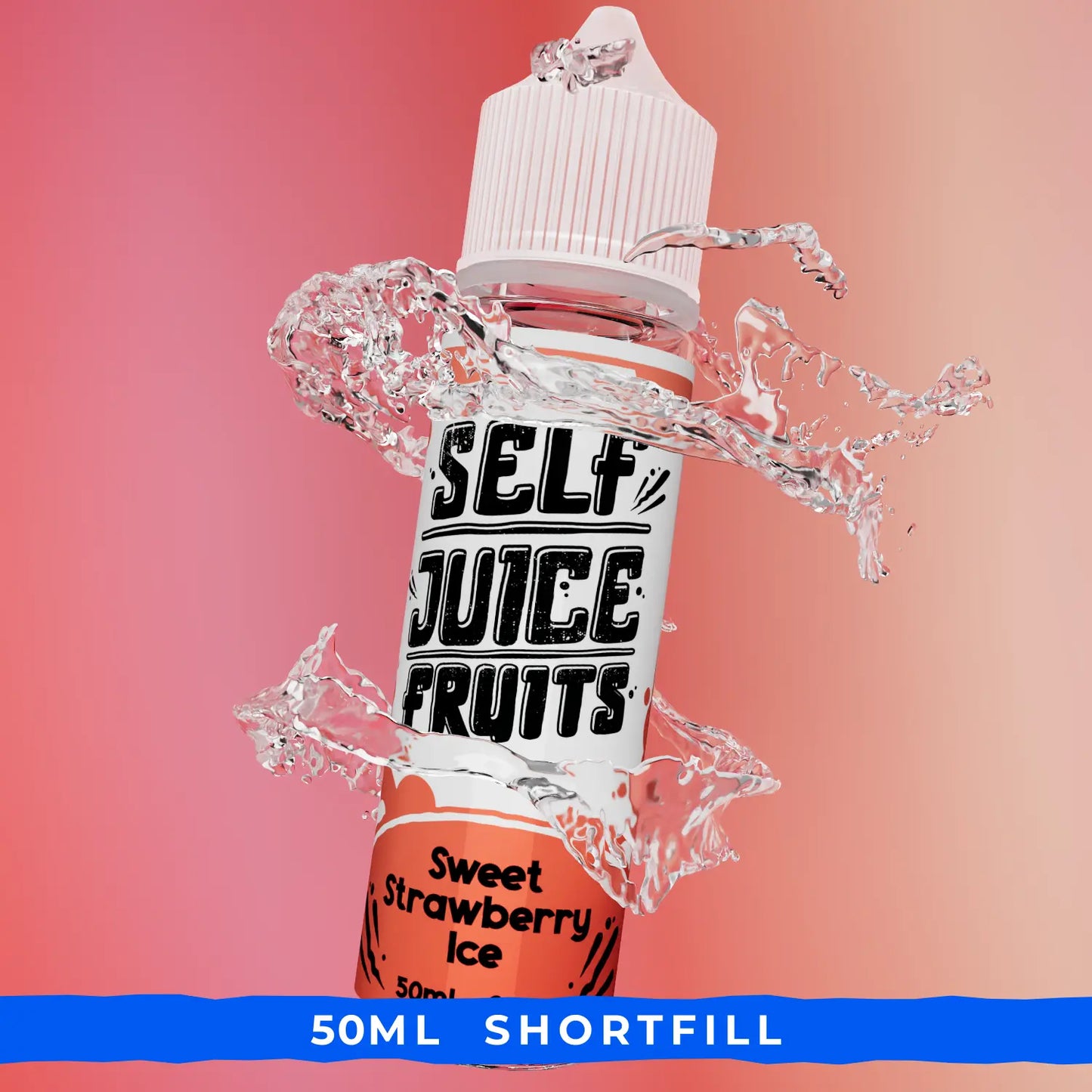 Self Juice Fruits - Sweet Strawberry Ice 50ml Shortfill E-Liquid