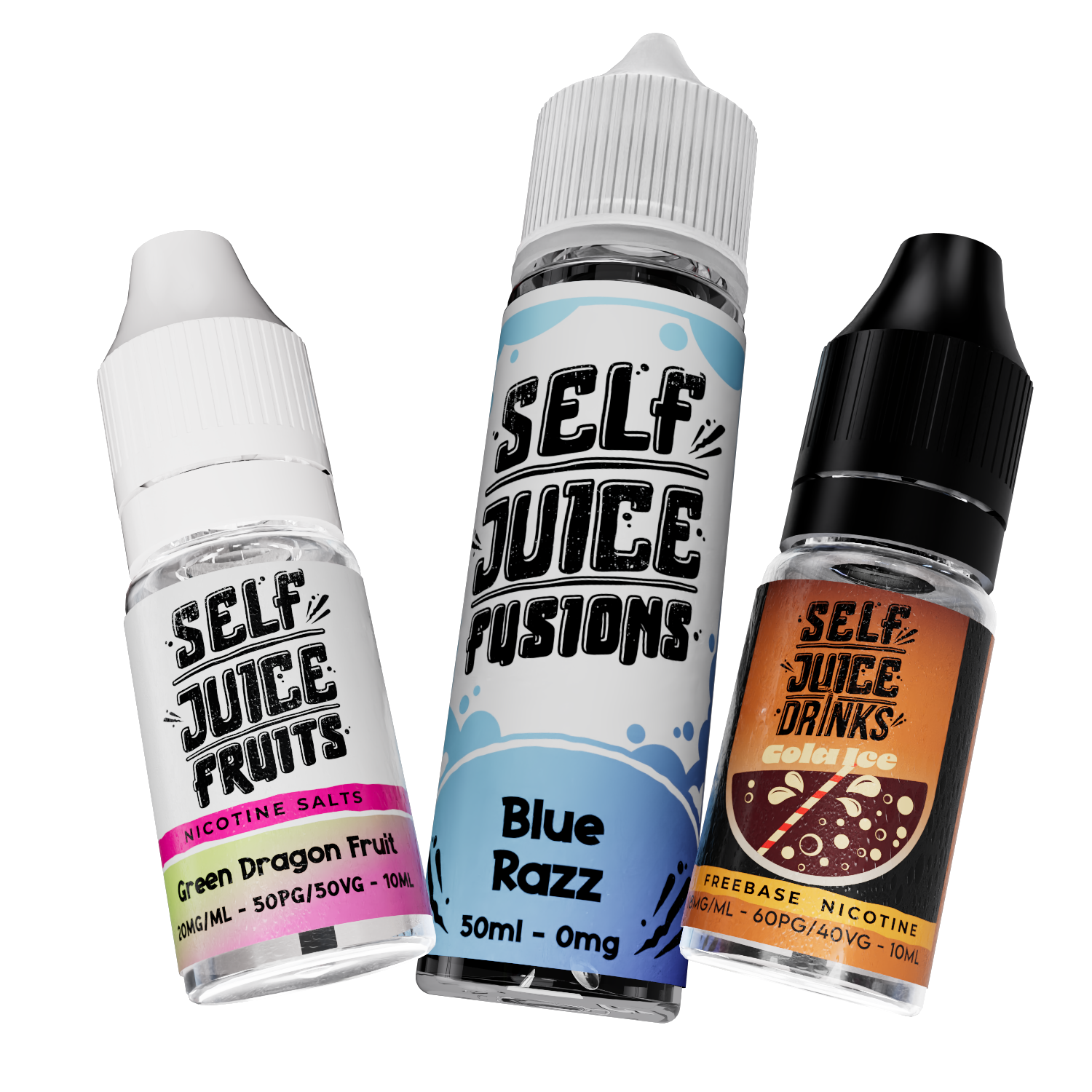 SELF Juice Nicotine Salt, SELF Juice Shortfill and SELF Juice Freebase Nicotine UK